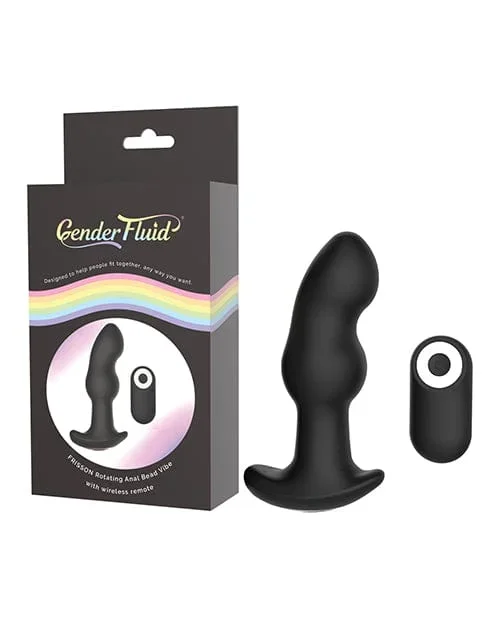 Gender Fluid Frission Anal Vibe with remote – Black