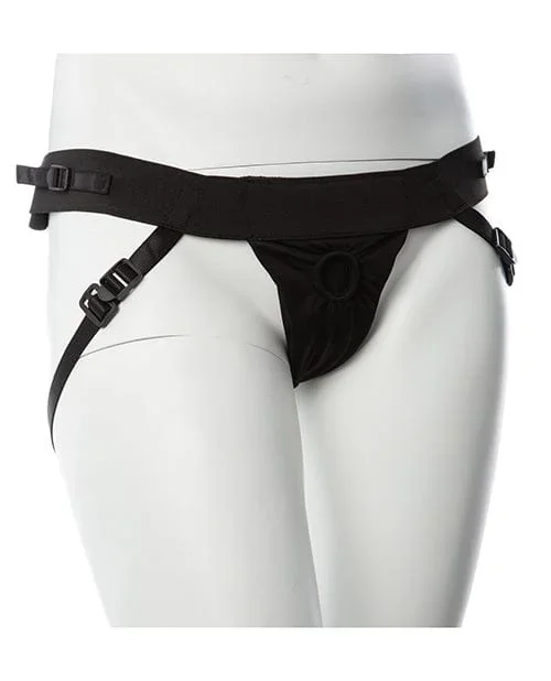 Gender Fluid Johnnie Strap On Harness – Black
