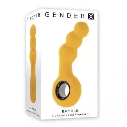 Gender X Bumble Vibrating Plug – 12 Speeds & Patterns | Flexible, Waterproof, USB Rechargeable