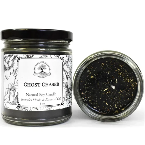 Ghost Chaser Soy Candle for Ghosts, Spirits, & Negative Energy