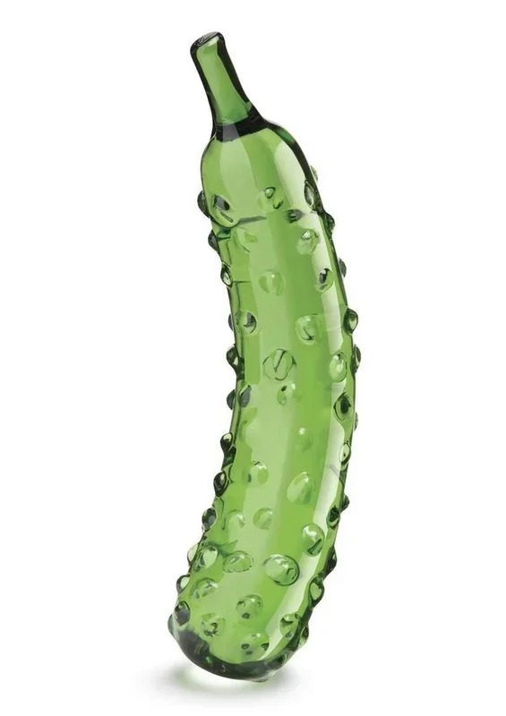Glas Caressing Cucumber Glass Dildo