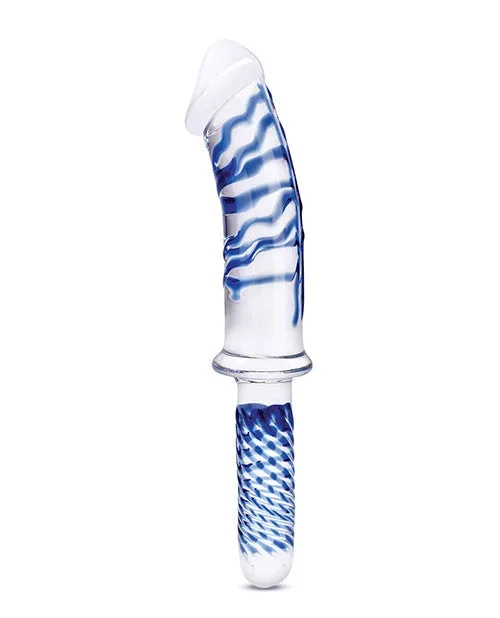 Glas Double Ended Glass Dildo w/Handle