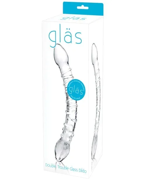 Glas Double Trouble Glass Dildo