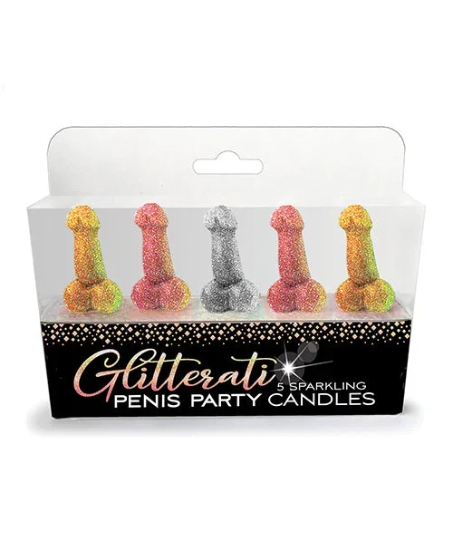 Glitterati Penis Party Candle – Pack of 5