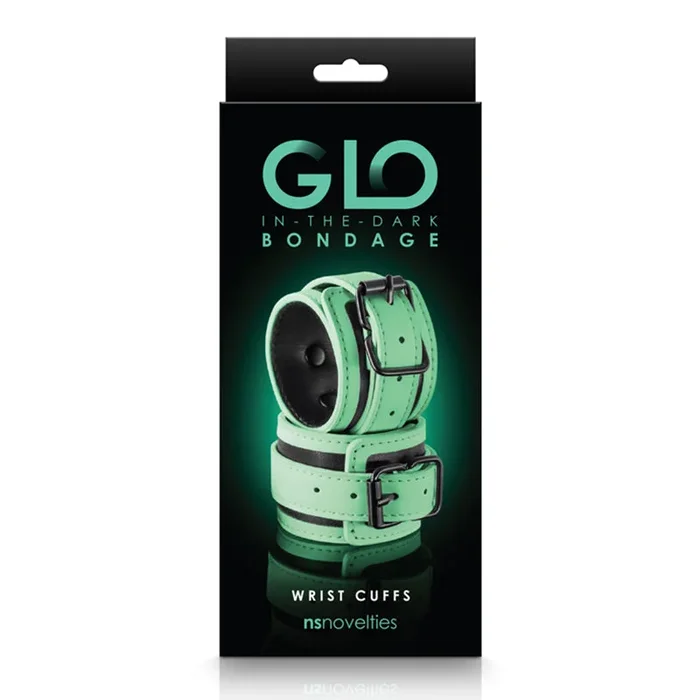 GLO Bondage Wrist Cuff Green