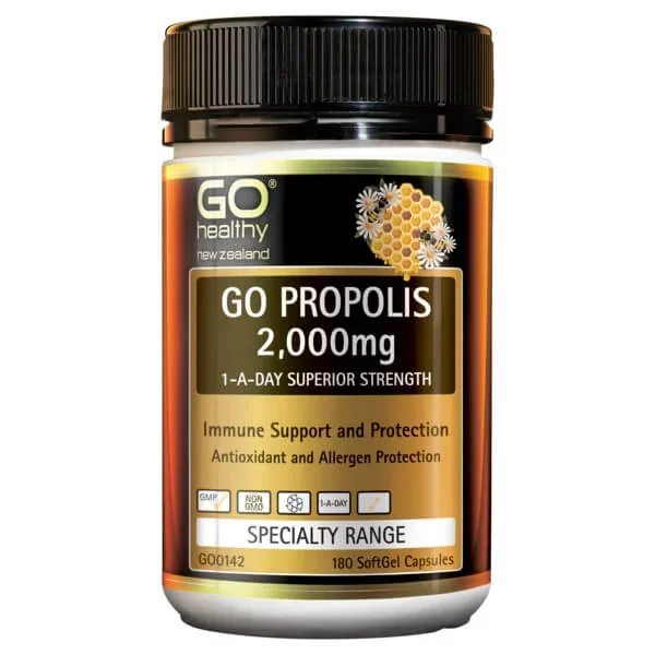 Go Healthy Go Propolis 2000mg 180 Caps