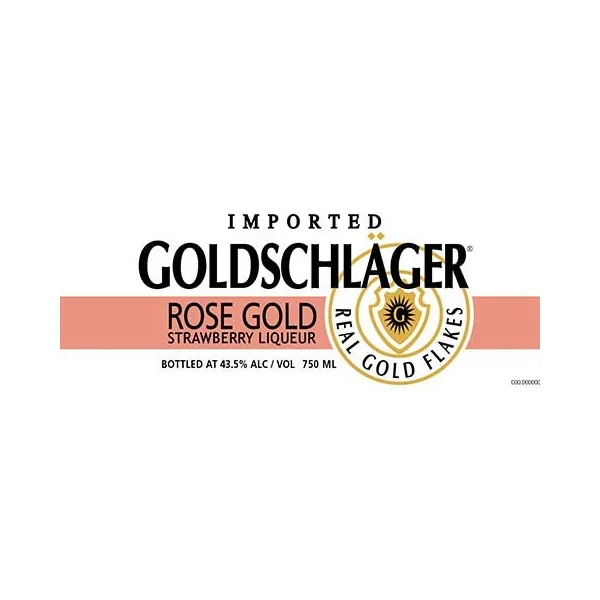 Goldschlager Rose Gold Liqueur