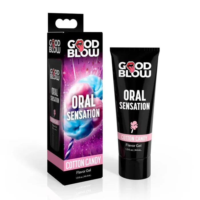 Good Blow Oral Sensation Gel – Cotton Candy – Cotton Candy Flavoured Oral Sex Gel – 44 ml Tube