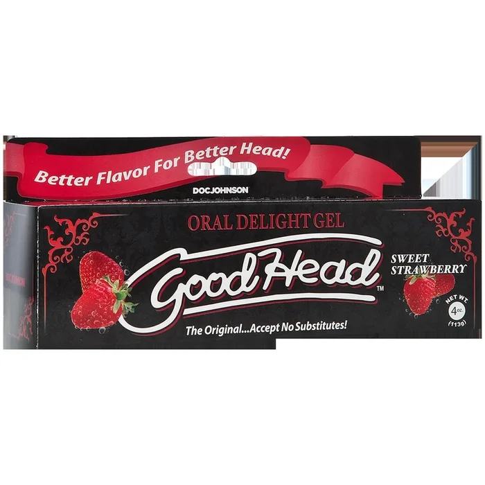 Good Head Oral Delight Gel Strawberry 4 Oz