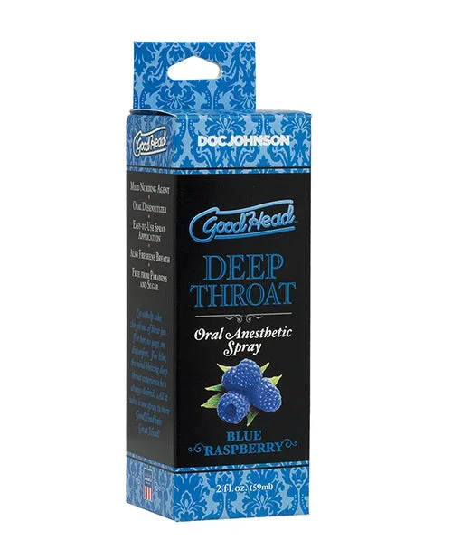 GoodHead Deep Throat Spray – Blue Raspberry