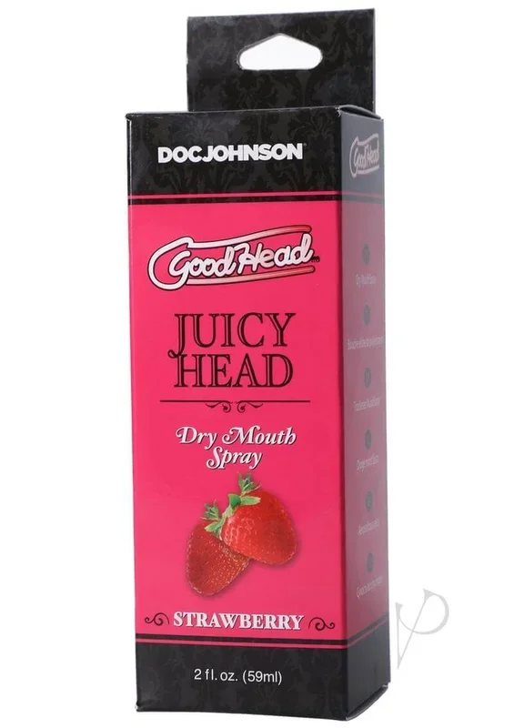 GoodHead Juicy Head Strawberry Dry Mouth Spray 2 Oz