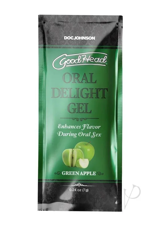 GoodHead Oral Delight Gel Green Apple – 48-Pack