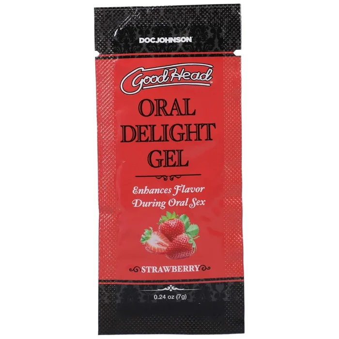 Goodhead Oral Delight Gel Strawberry 0.24 Oz