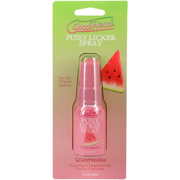 GoodHead Pussy Licker Spray – Watermelon – Watermelon Flavoured Spray – 29 ml Bottle