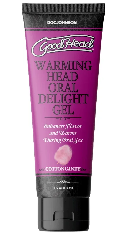 Goodhead Warming Head Oral Delight Gel Cotton Candy 4 Oz