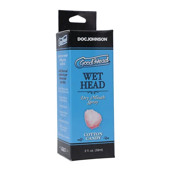 Goodhead Wet Head Dry Mouth Spray Cotton Candy 2 Oz