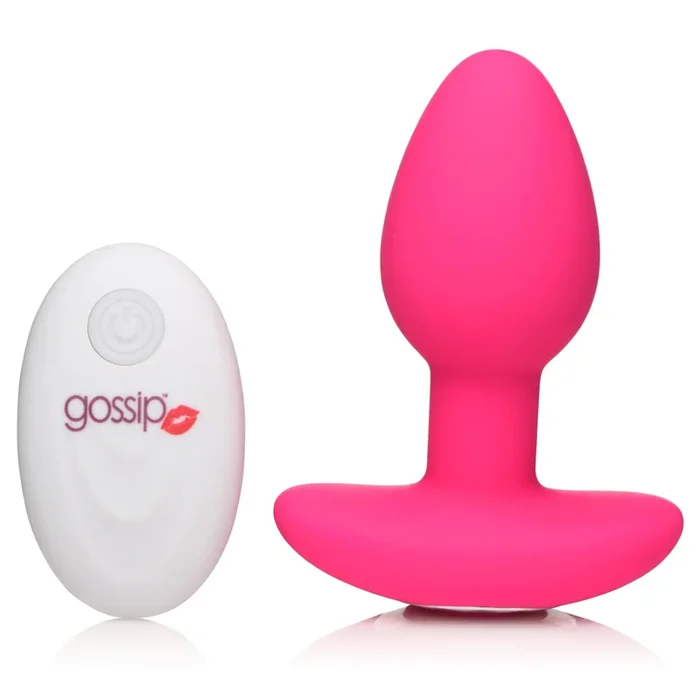 Gossip Pop Rocker 10X Vibrating Silicone Plug – Magenta