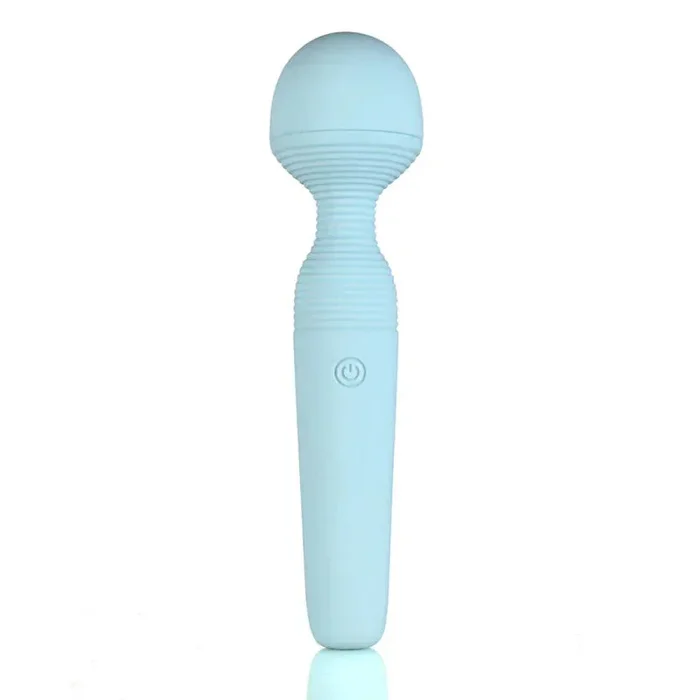 Grace Bendable Vibrating Pleasure Wand – Blue