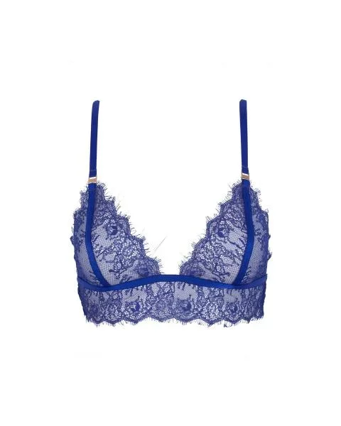 Grace Soft Bra – Surf the Web Blue –