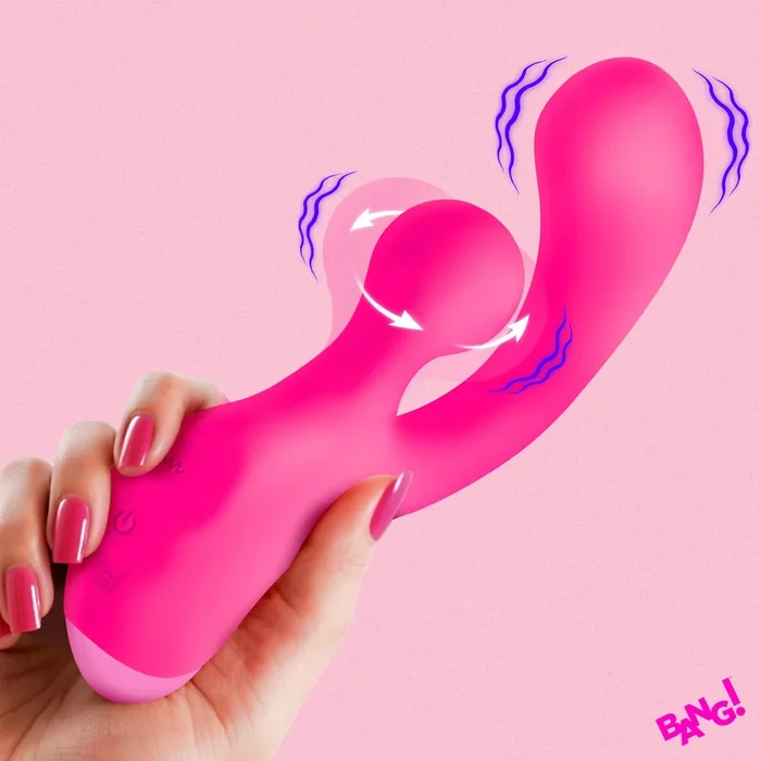 Gyro Rabbit Silicone Vibrator