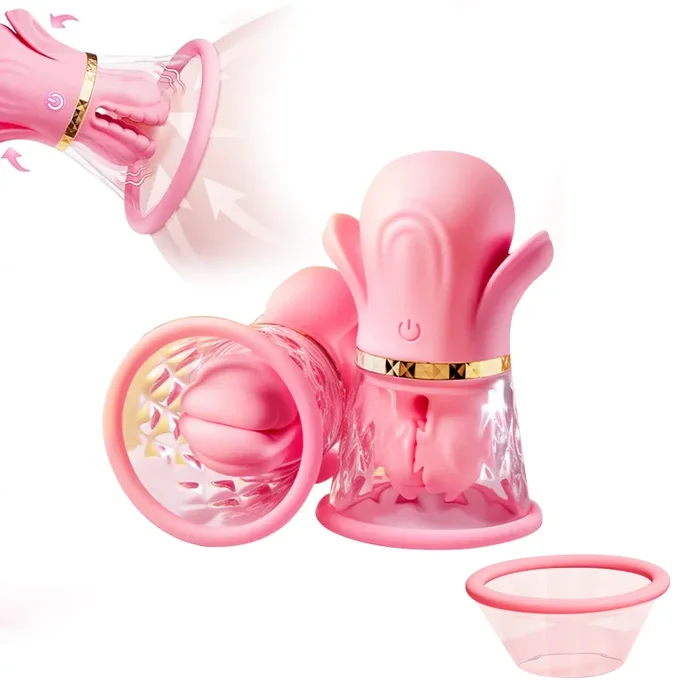 Hand – Pinch Breast Nipple Clamp Massager