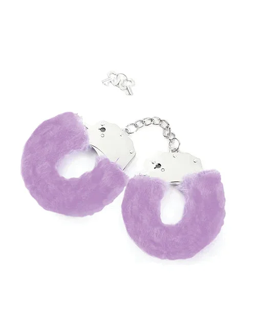 Hello Sexy! Bound By Bliss Fuzzy Wrist Cuffs – Lilac