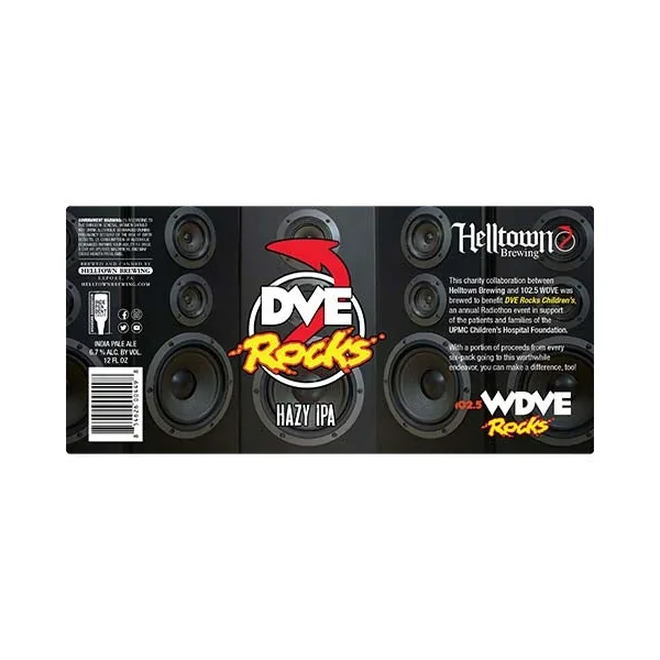 Helltown DVE Rocks Hazy IPA