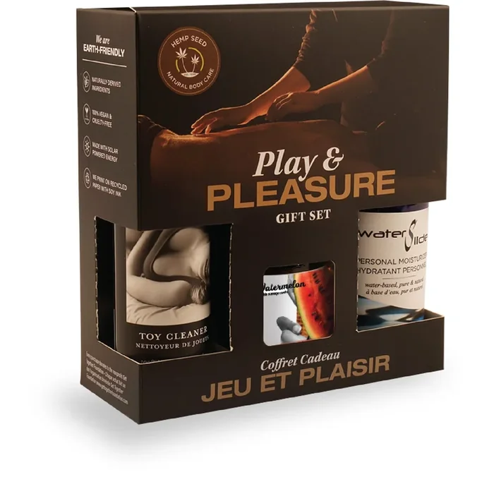 Hemp Seed by Night Play and Pleasure Gift Set – Pleasure Gift Set – Watermelon