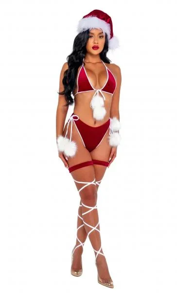 Holiday Spirit Bikini Set – Red/White –