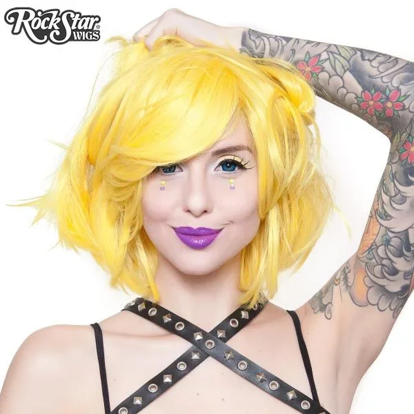 Hologram 12″ Wig – Yellow