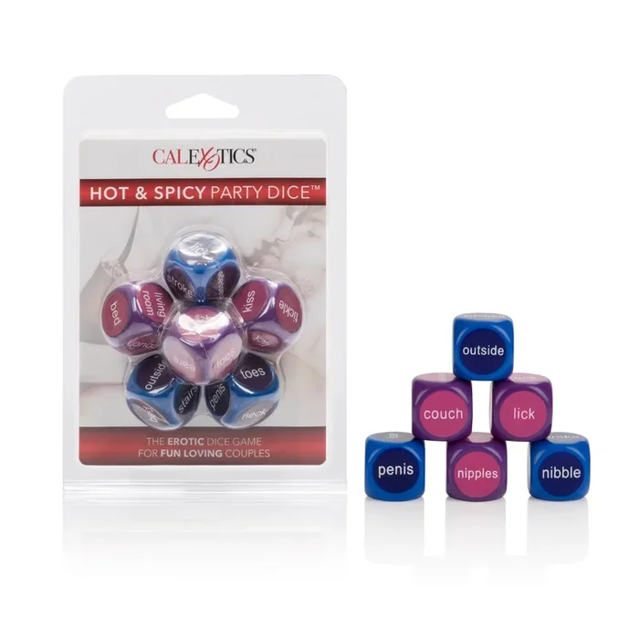 Hot and Spicy Erotic Dice Game for Couples by CalExotics