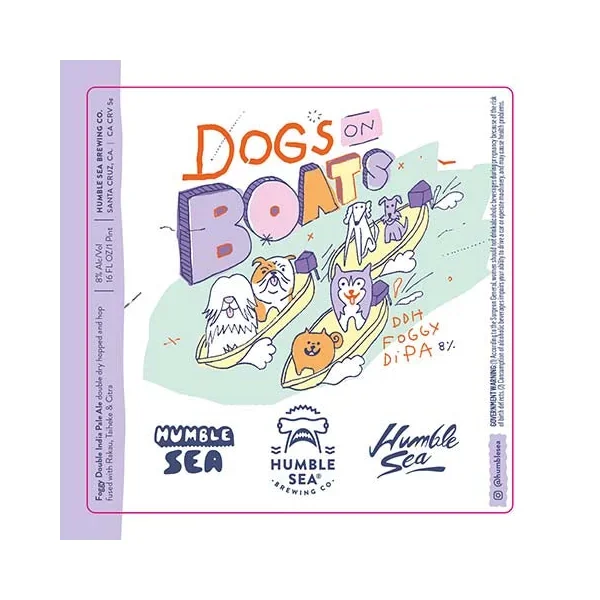 Humble Sea Dogs On Boats DIPA