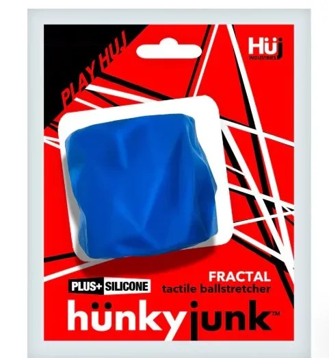 Hunkyjunk Fractal Tactile Ballstretcher – Teal Ice