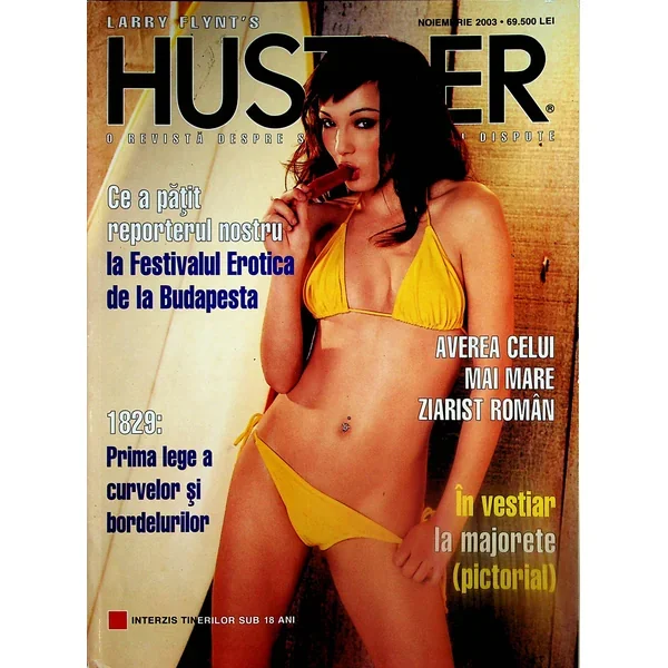 Hustler Romanian International Magazine November 2003 100524lm-p