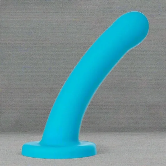 Hux 7 Inch Silicone Dildo – Turquoise