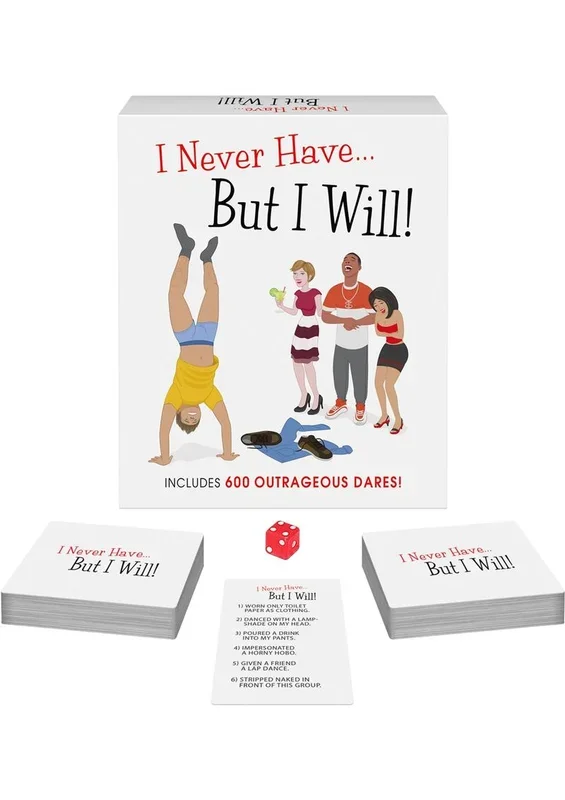 I Never Have But I Will 600 Outrageous Dares Card Game