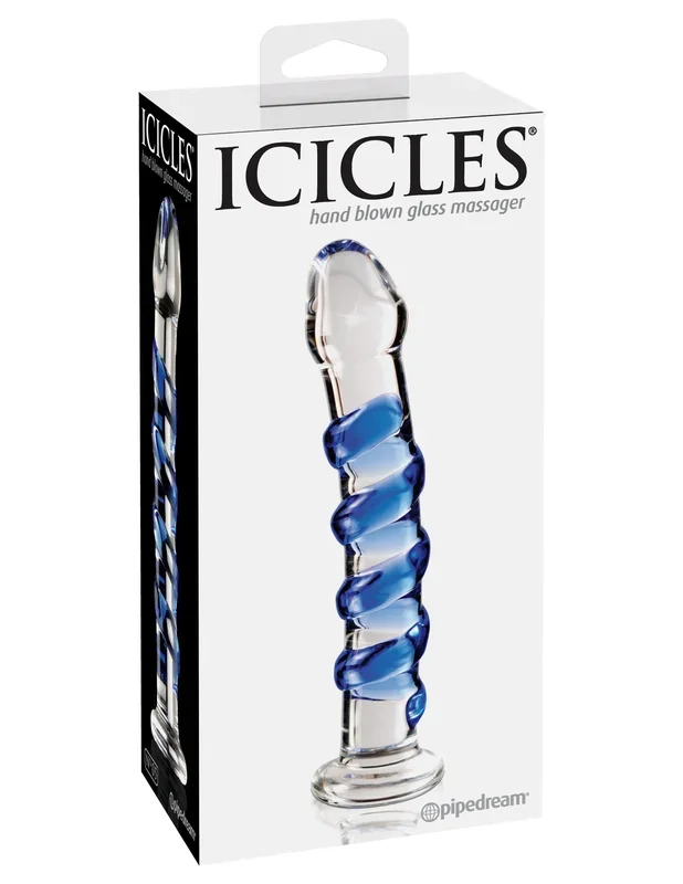 Icicles No. 5 – Clear / Blue