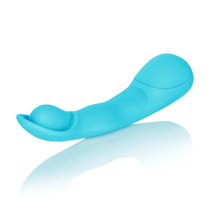 Impress Scoop Blue Silicone Wand Massager with 12 Functions