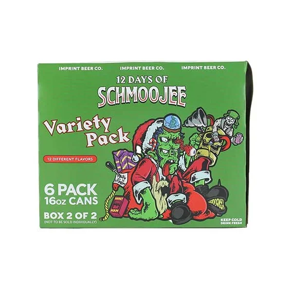 Imprint- Green 12 Days of Schmoojees 6-Pack