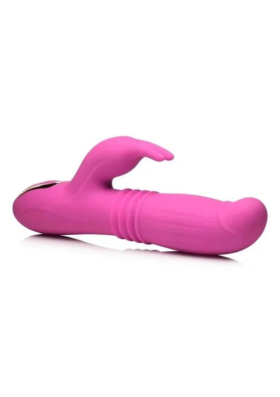 Inmi Lil’ Swell 35x Thrusting and Swelling Rechargeable Silicone Rabbit Vibrator