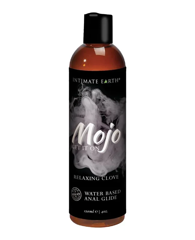 Intimate Earth Mojo Water Based Relaxing Anal Glide – 4 Oz.