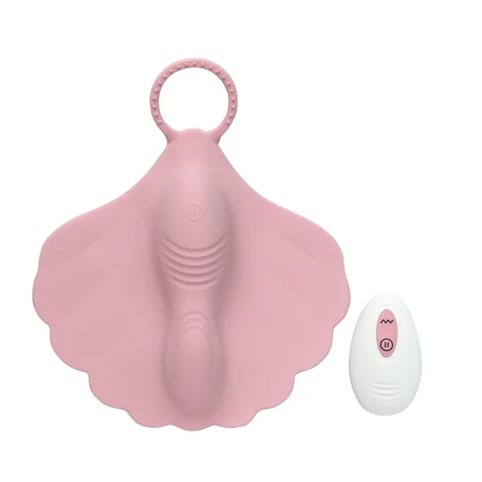 INTY Toys Coral Lay On Vibrator Pink