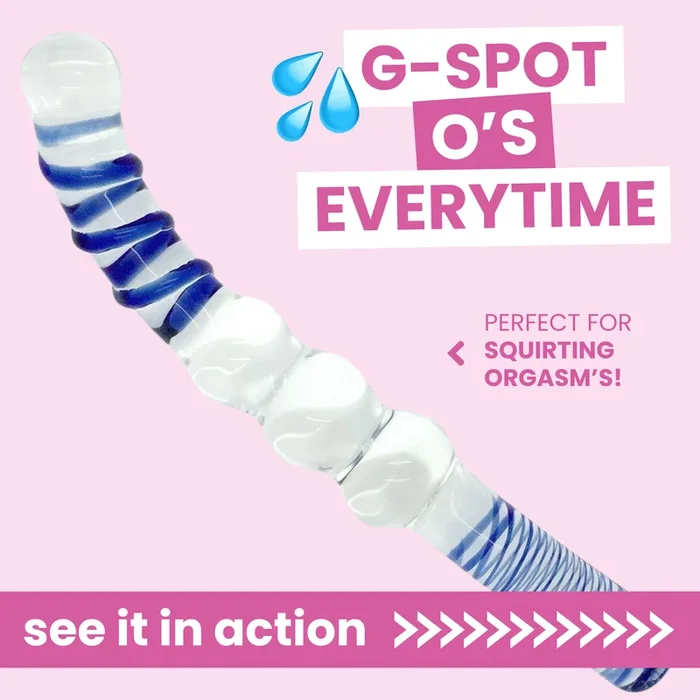 Jade Glass Gem – #1 Glass Dildo on TooTimid.com!