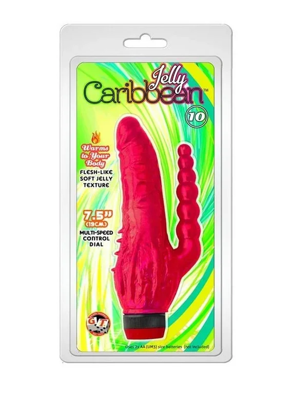 Jelly Caribbean Number 6 Vibrator