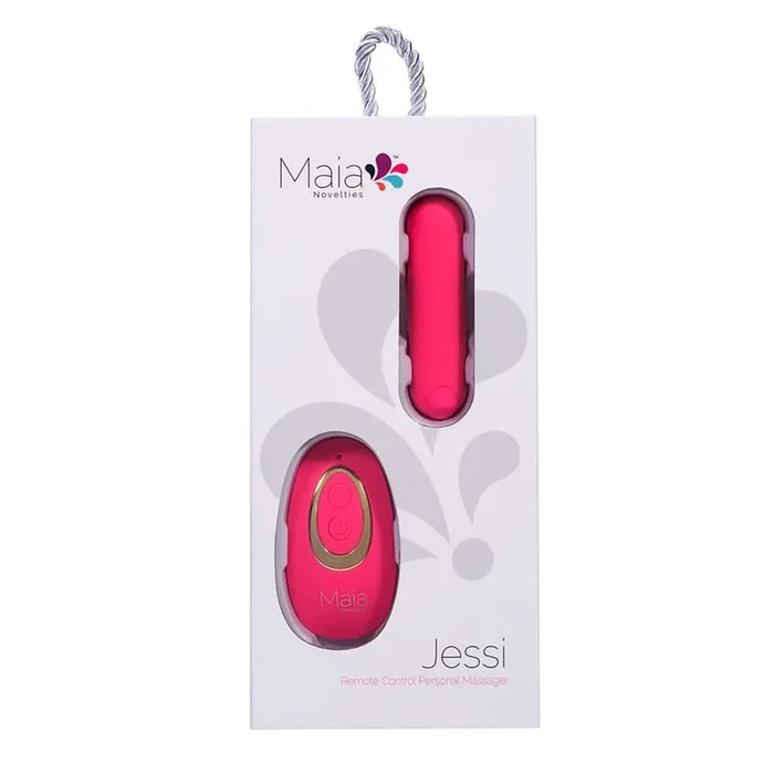 Jessi Remote Control Mini Bullet Vibrator Pink