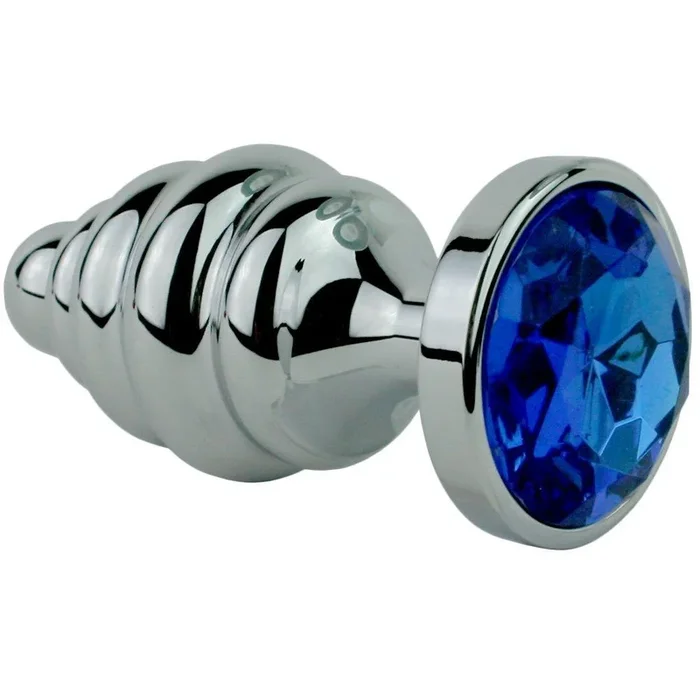 Jewel Metal Booty Plug – Rippled for Intense Sensations!