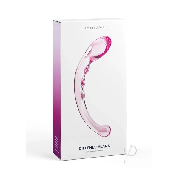 Jimmyjane Dillenia Elara Glass Wand Pnk