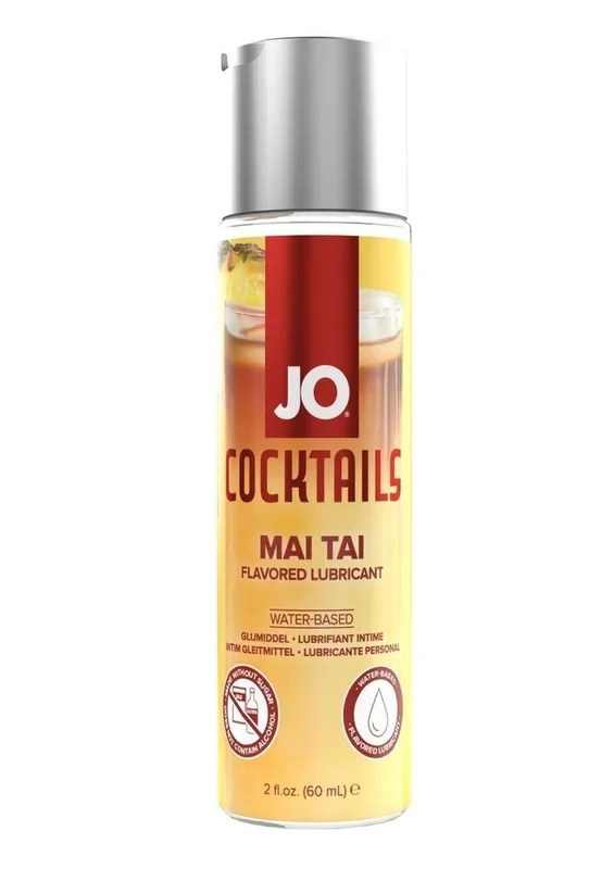 JO Cocktails Water Based Flavored Lubricant – Mai Tai 2oz