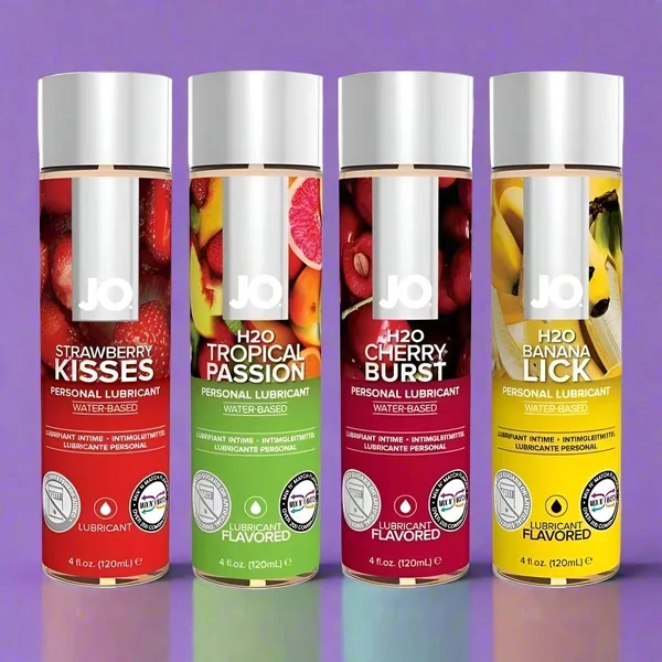 JO H2O Flavored Personal Lubricant 4 oz (120 mL) (9 Flavors to Choose From)