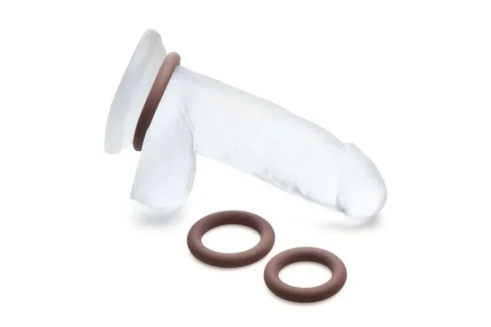 Jock Silicone Cock Ring Set in – Dark